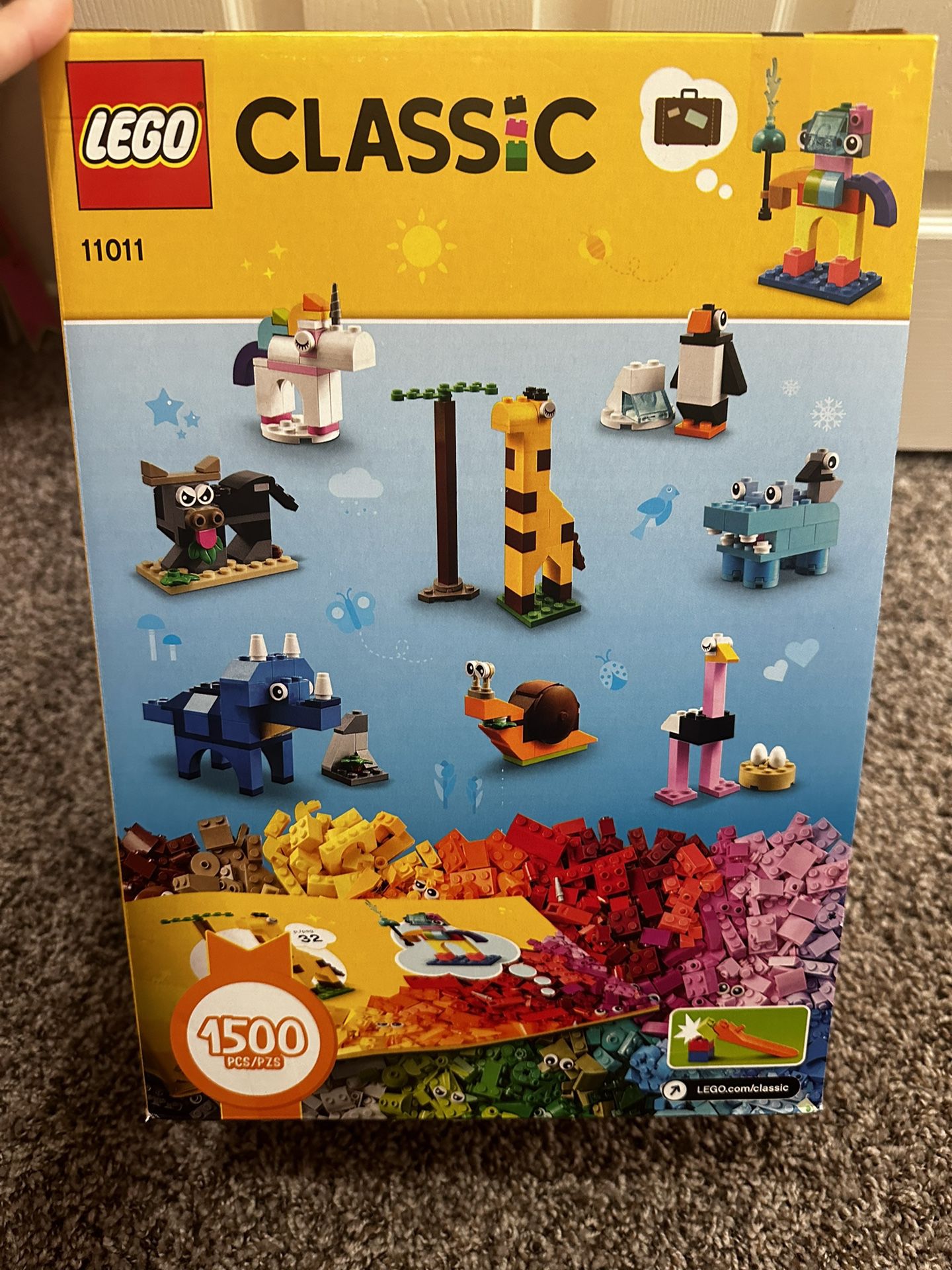 Lego 1,500 Pcs 