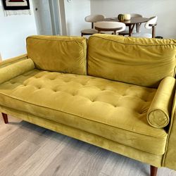 Yellow MCM Sofa 🛋️