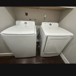Samsung Electric Dryer And Washer 