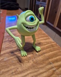 Monsters Inc. Mike Wazowski McDonald's Happy Meal Figure 5" Tall