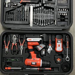 Black and Decker 14.4V 133-Piece Project Kit, PS14PKS