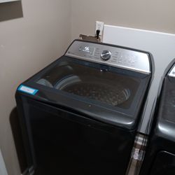GE Profile Extra Lrg Washer & Dryer 