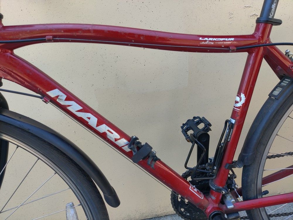 Trek Marin 28" 700c 24Speed Commuter/Road Bike + TUNED! + 19" Light Aluminum Frame + Mud Guards