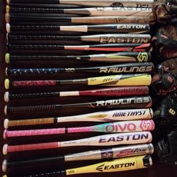 Baseball Bats & Gloves, $20 Each 👍 