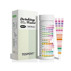 Drinking Water Test Strips 125ct 16 in 1 – 30s Quick Screening for Hardness