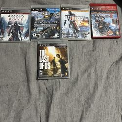 PS3 Games No Scratches 