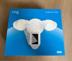 Ring Floodlight Cam Plus - Wired Outdoor Security Camera
