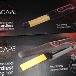 CHI Escape Professional Cordless Styling Iron + Styling Iron