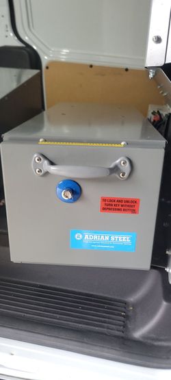 Adrian Steel Locking Storage Cabinet s 2