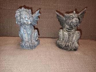 Two Small Gargoyles 