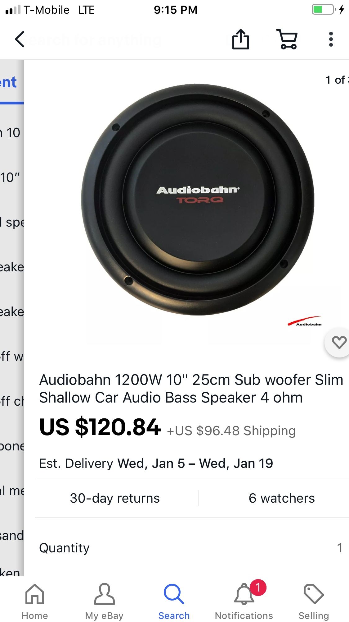 2 Audiobahn 10” Speakers Sub Woofer Box And Speakers No Amp