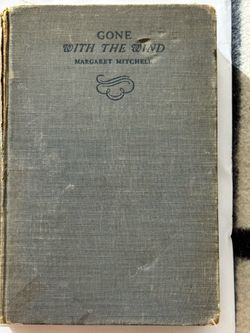 Vintage 1938 Gone With the Wind Hardcover — Margaret Mitchell