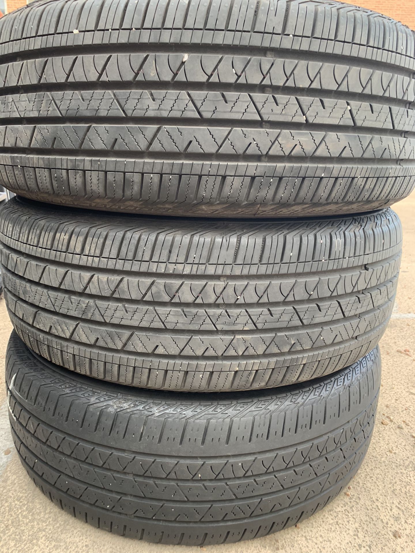 6 Tires of 245/59R 20 Continental CrossContact LX™ Sport