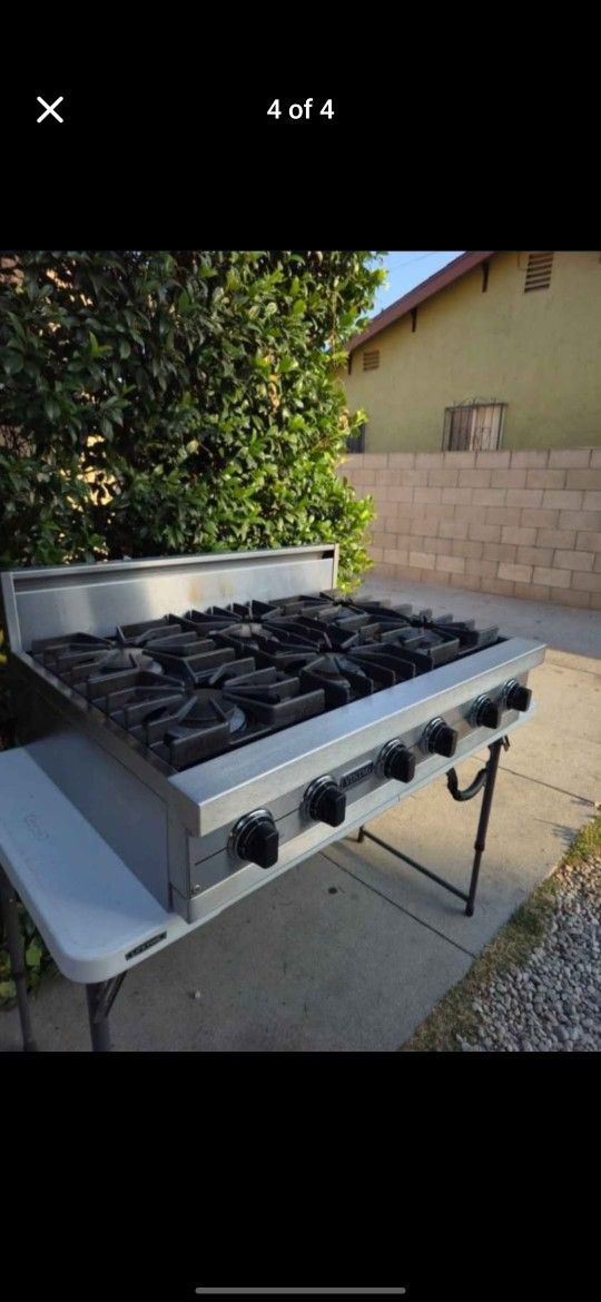 VIKING proffesional 6 burner gas burner Heavy duty pro quality