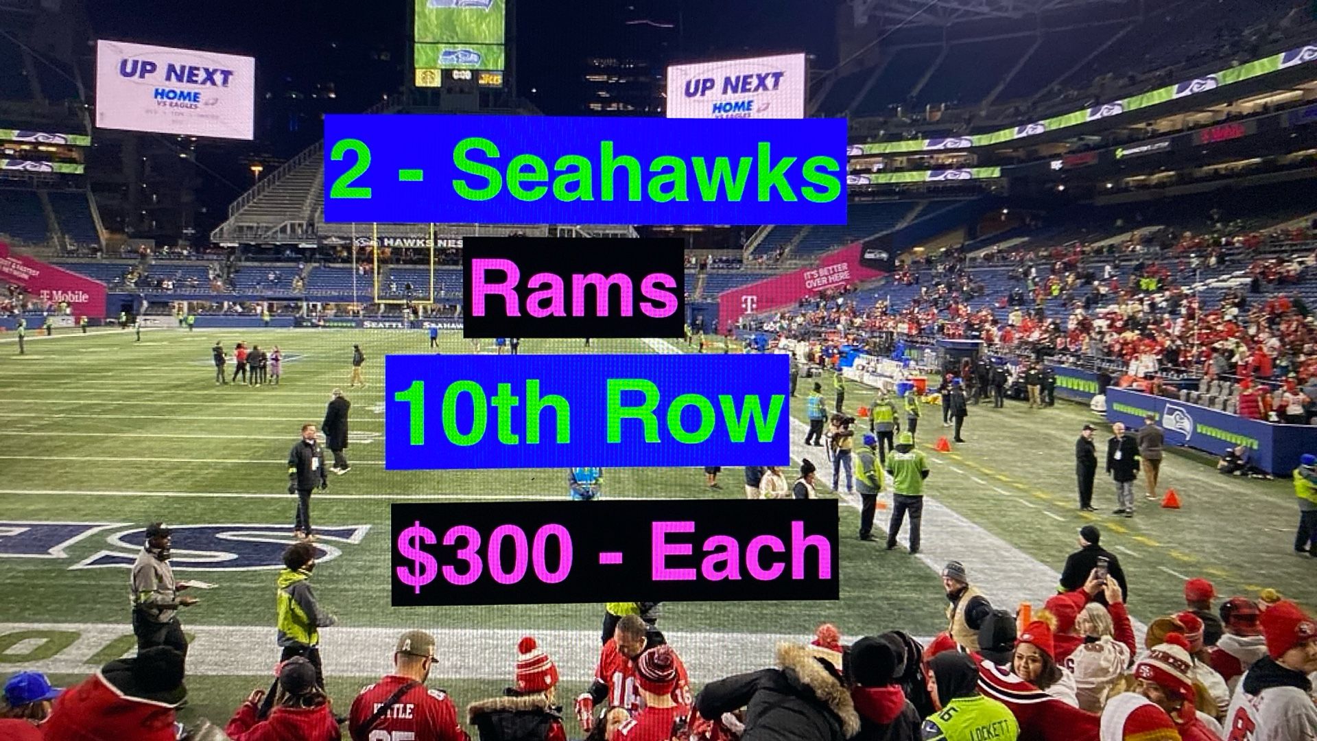 Seahawks Rams Tickets 
