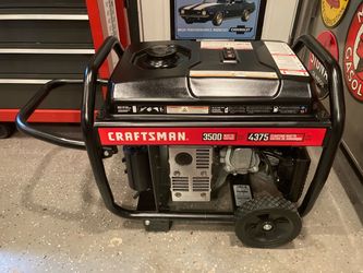Craftsman Generator Never Used. Price Firm.