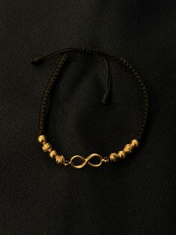 18K Gold Bracelets – Elegant Designs (Infinite, Medallion & Cuban Link) ✨