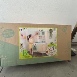 Mini Chef Kitchenette Wooden Play Kitchen