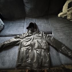 Calvin Klein leather jacket