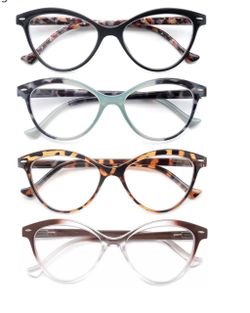 NEW! Olomee Ladies Reading Glasses 4Pk 1.25 strength