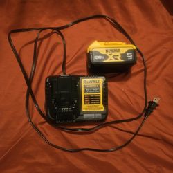 Dewalt Batteries and Charger.