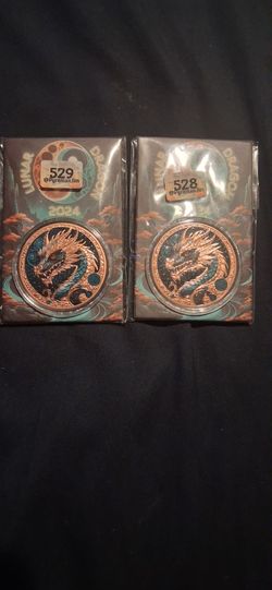 2 1oz copper rounds