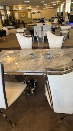 Modern flaux marble set