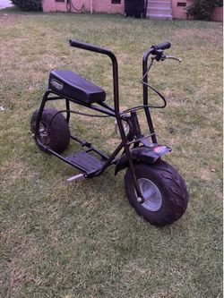 Coleman mini bike roller