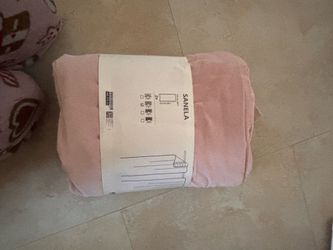 pink blackout curtains new