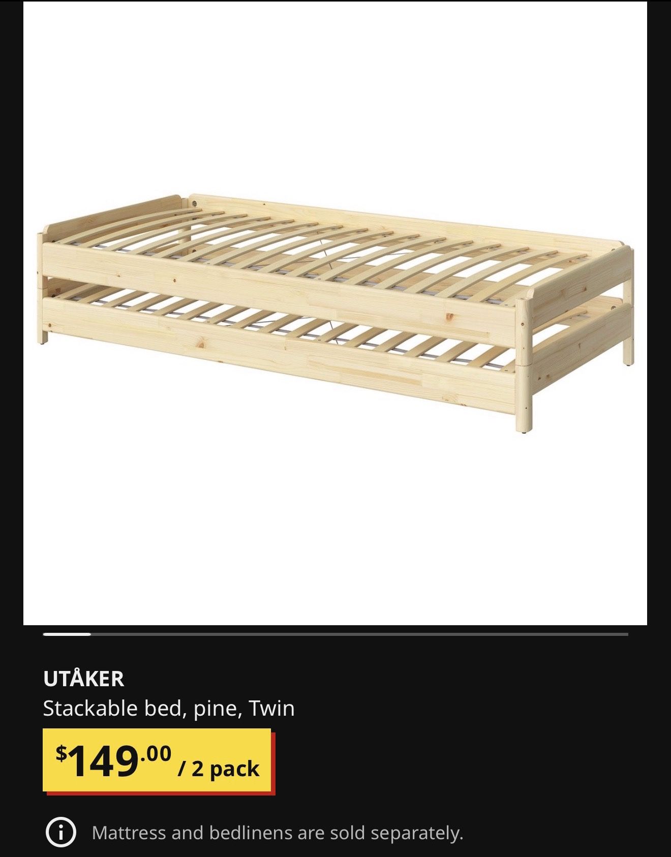 Twin Bed