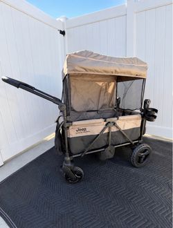 Jeep wrangler Mojave 2 seater Stroller Wagon