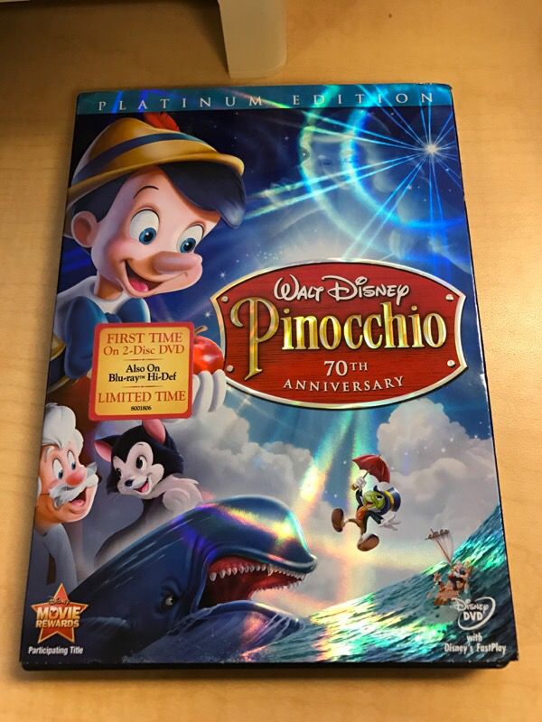 Pinocchio platinum edition DVD for Sale in Fremont, CA - OfferUp