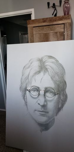 Wall Art-Lennon 60 X 44" Great Big Canvas