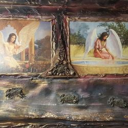 Custom made angel painting