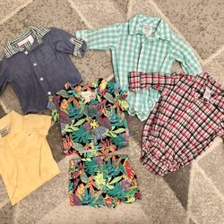 Baby Boy Dress Shirts And Summer Outfit