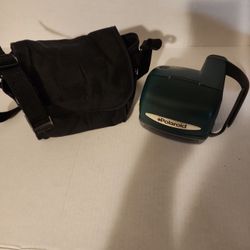 Vintage 90’s Polaroid 600 One Step Express Hunter Green Instant Camera No Film!


