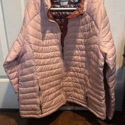 Chamarra Columbia Rosa 2X Nueva 