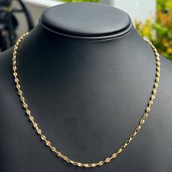 Jewelry 18k Hollow Yellow Gold Gucci Fantasy link 24.00” Chain necklace 3.20mm
