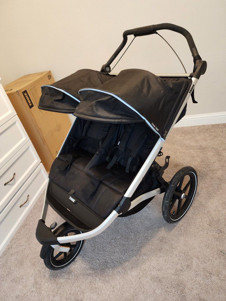 Thule Urban Glide 2 Double Jogging Stroller - Used