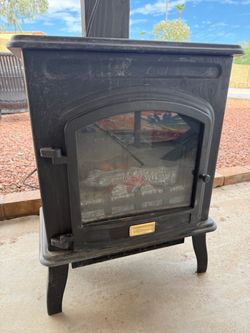 Electric Outdoor Fireplace Heater