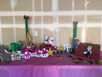 Super Mario Party Decorations