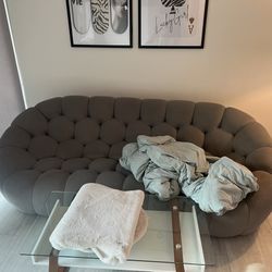 Truffled Grey Couch