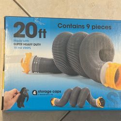$45 Firm Brand New Camco 39659 Super Kit RV Sewer Hose Kit - 20'