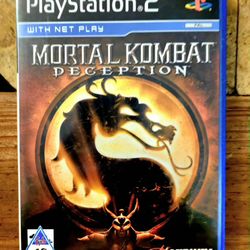 PS2 Mortal Kombat:  Deception (Sony PlayStation 2, 2004) CIB 