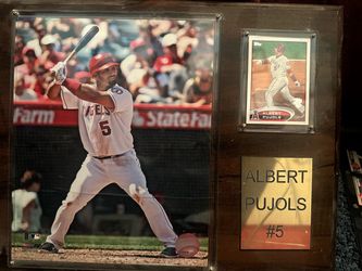 Albert Pujols wall plaque