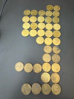 Total of 40 Chuck E. Cheese Tokens