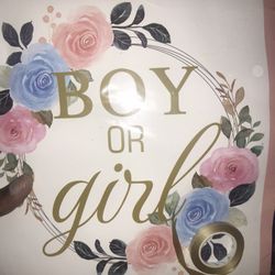 Boy Or Girl Gender Reveal Balloon 