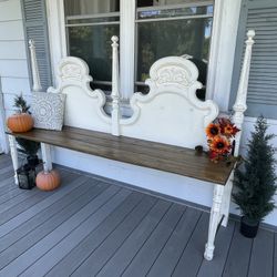 Headboard Bench