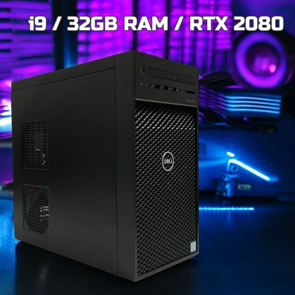 #NO DOWN PAYMENT # Dell Precision Gaming Desktop / Workstation Intel Core I9-9900K 32GB RAM 1TB SSD NVIDIA RTX 2080