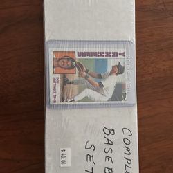 1984 Topps Complete Set and Box Of 1983 Topps